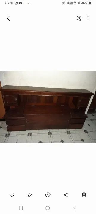 Cabeceira de cama de solteiro - Com Gavetas - Foto 4