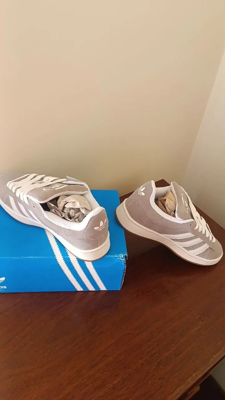 Adidas Campus Cinza - Novo - Foto 4