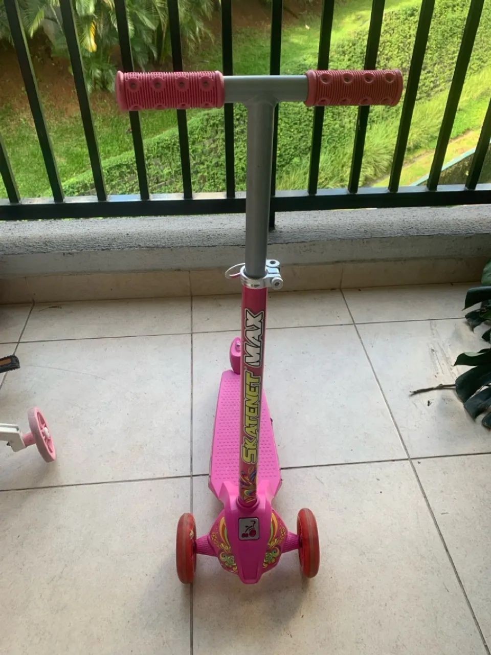 Patinete Infantil Rosa Bandeirante - Foto 2