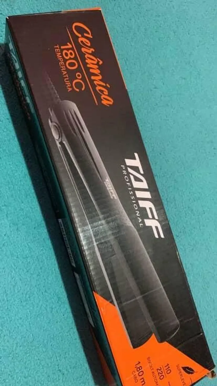 Prancha de Cabelo Profissional Taiff Cerâmica 180ºC