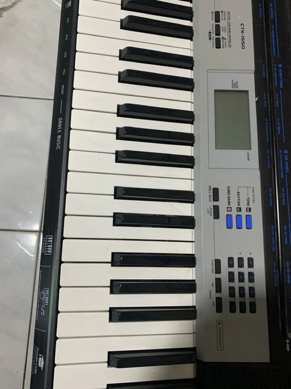 Teclado Casio CTK-1550