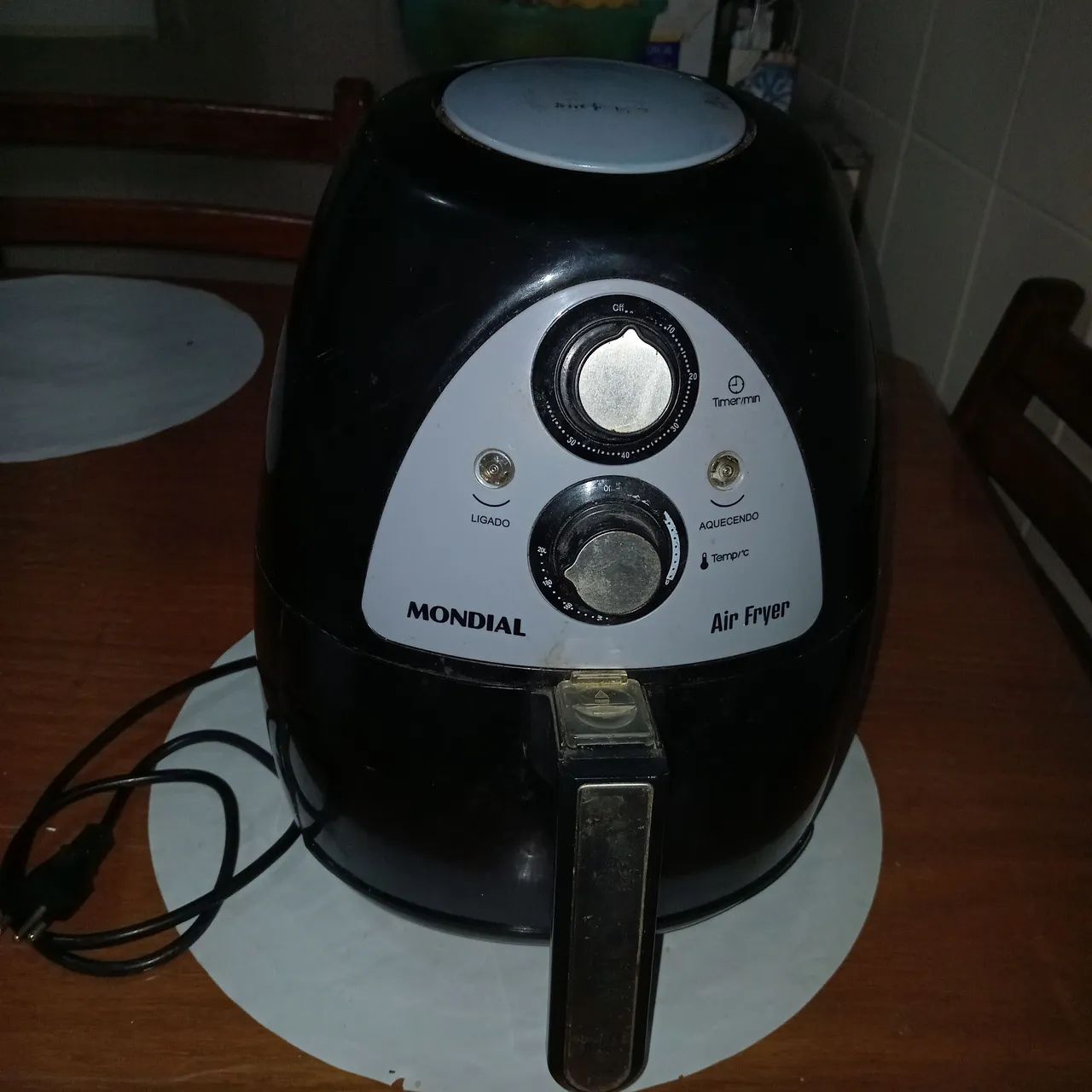 Fritadeira AIRFRYER no perfil tem mais