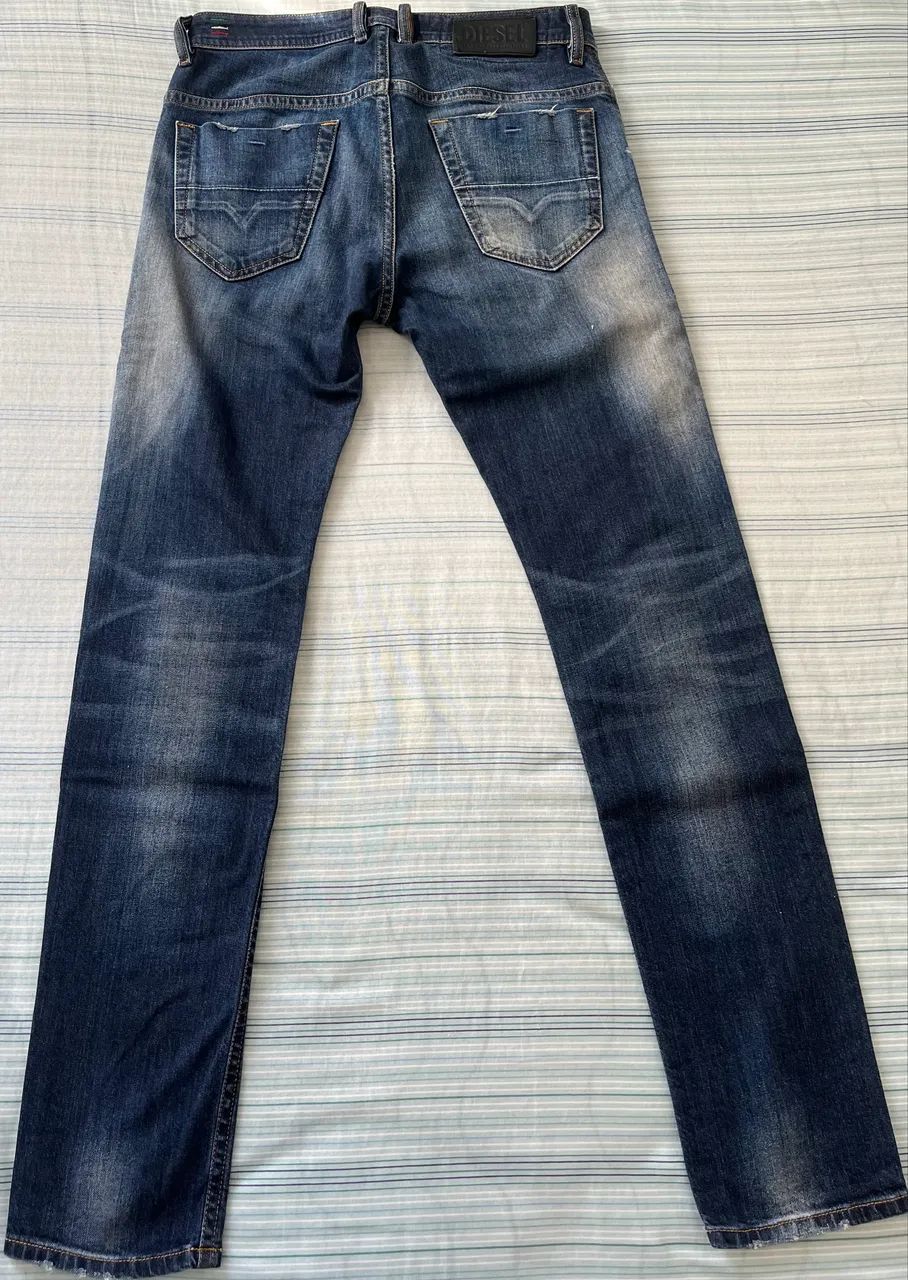 Calça Diesel Thommer Slim - Foto 5