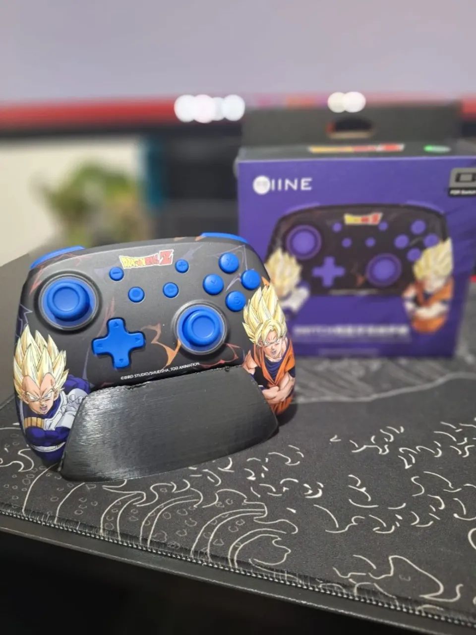 Controle para Nintendo Switch e PC Bluetooth - Dragon Ball Z - Original IINE - Foto 2