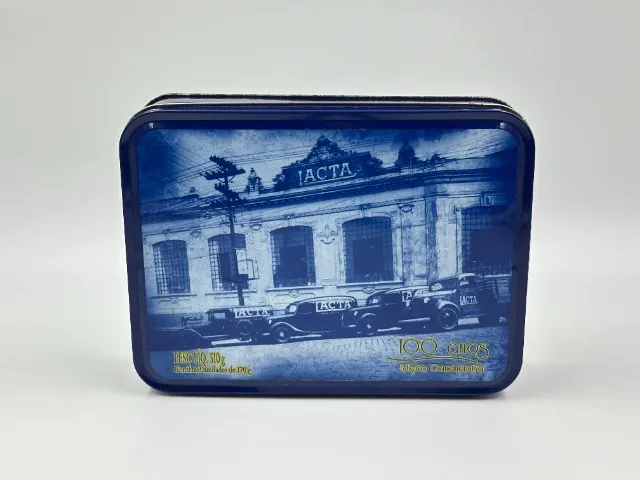 Lata Edição Especial 100 Anos Lacta - Fábrica - Colecionável
