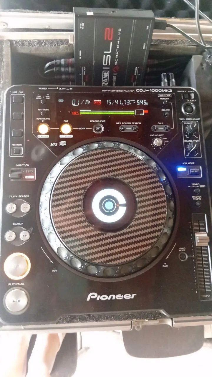 Mesa de som. Mk 1000 Pionner com caixa de som