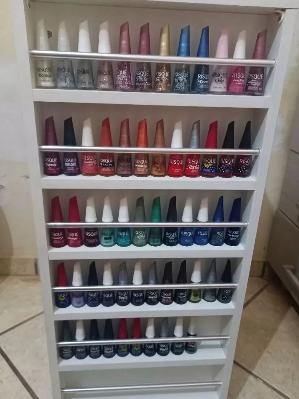 Carrinho Auxiliar Para Expositor de Esmalte - Foto 4