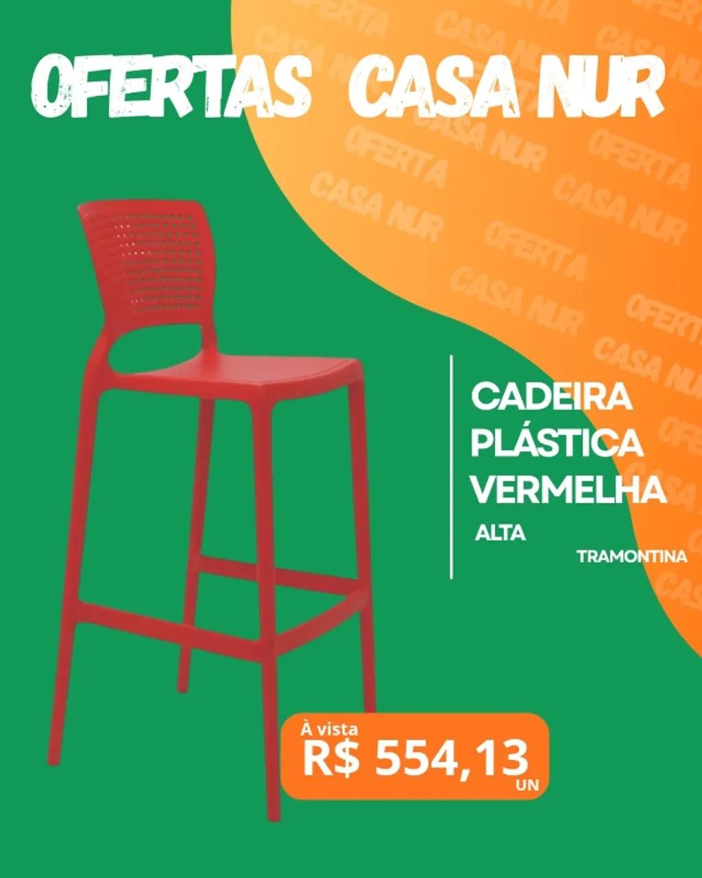 CADEIRA PLÁSTICA TRAMONTINA - Foto 4