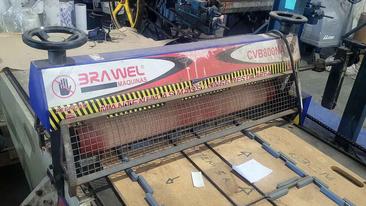Máquina para fabricar Caixas de Papelão Completa 1 cor de Impressão  - Foto 5