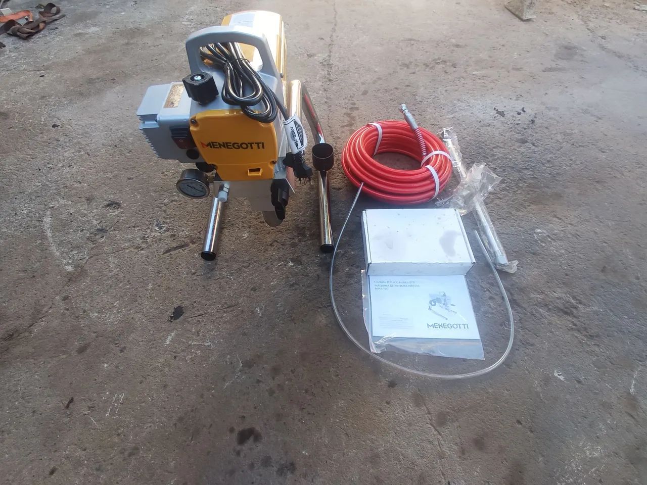 Máquina de pintura mma900 nova na caixa  - Foto 4