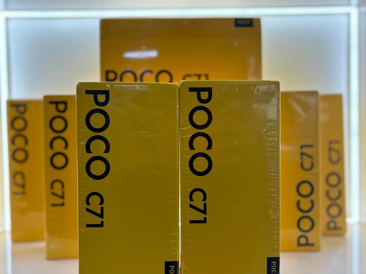 Poco c71 4G 128GB com 4GB ram Azul, Dourado e Verde 