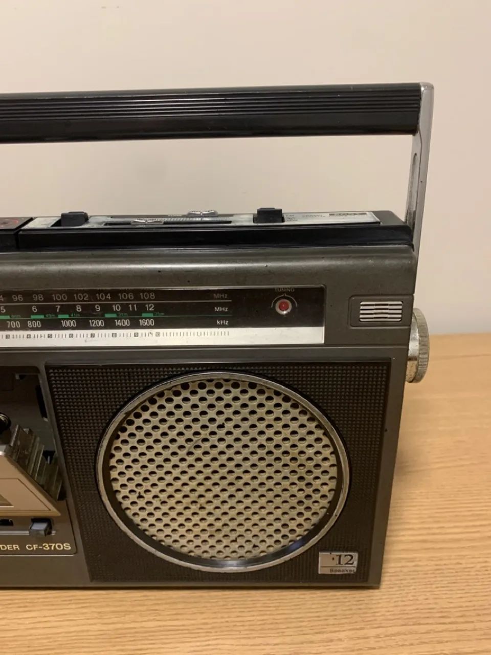 Antigo Rádio Sony CF-370S AM/FM (Revisado) - Foto 5