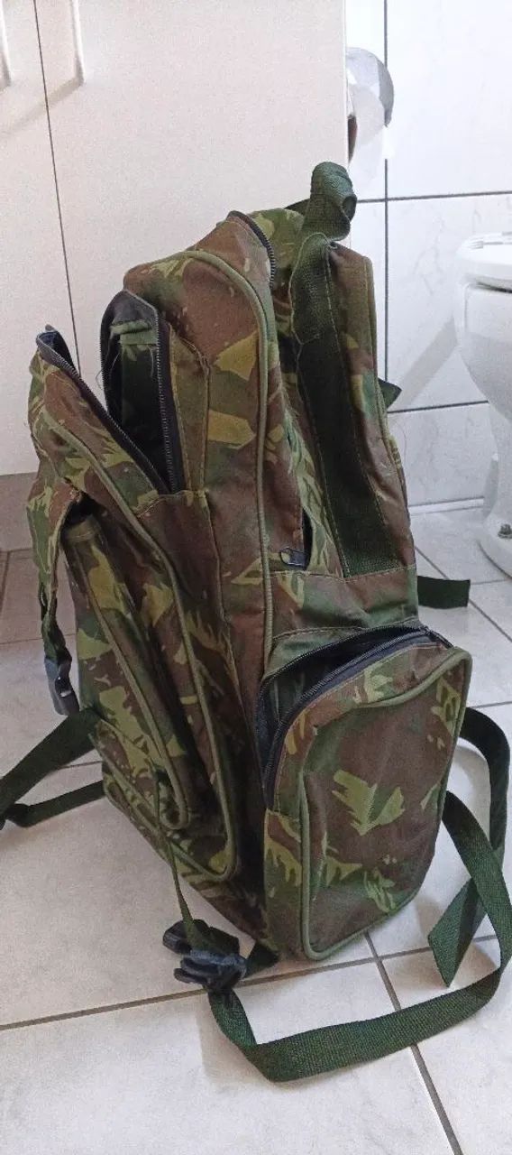 Bolsa estilo militar para camping grande - Foto 2
