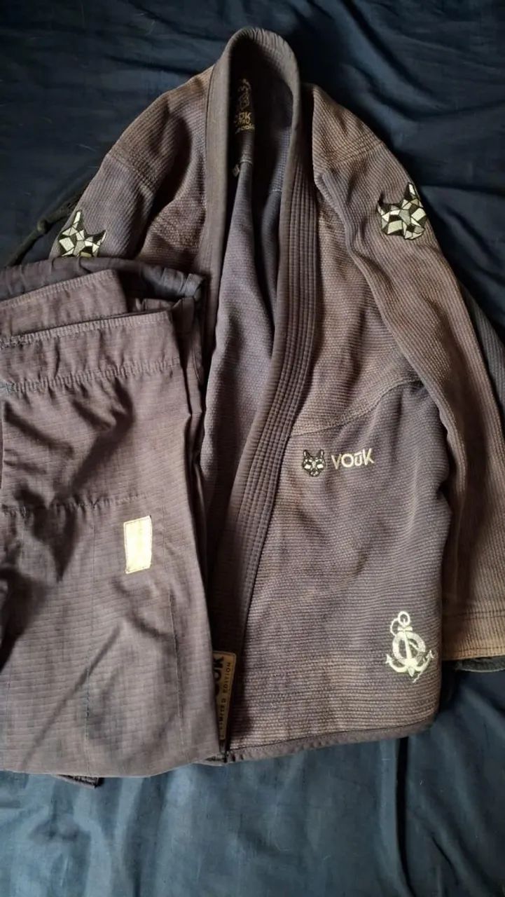 Kimono de Jiu-Jitsu A3 Vouk ultra navy