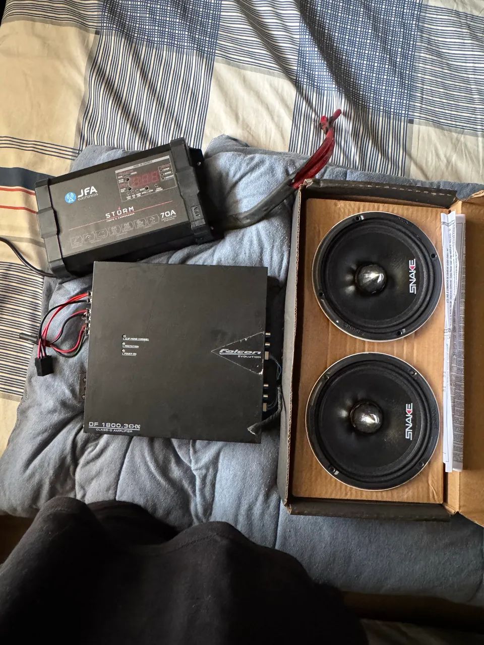 Som completo automotivo - Equipamentos e Acessórios de Som