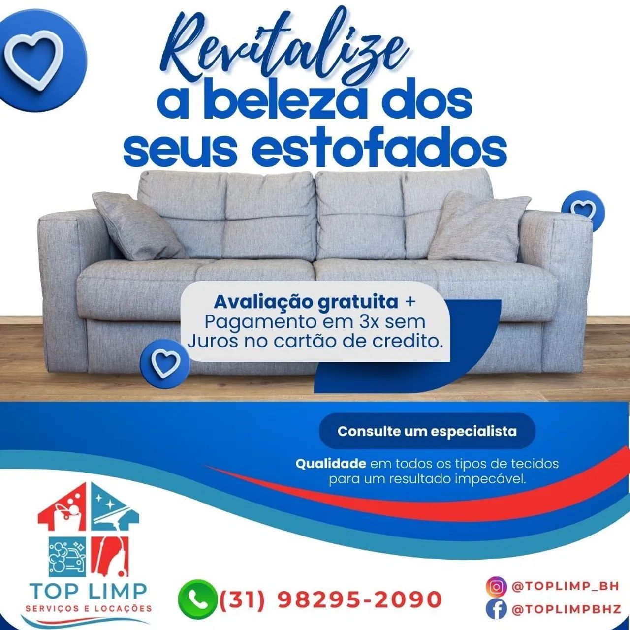 Higienização de Estofados  - Foto 2