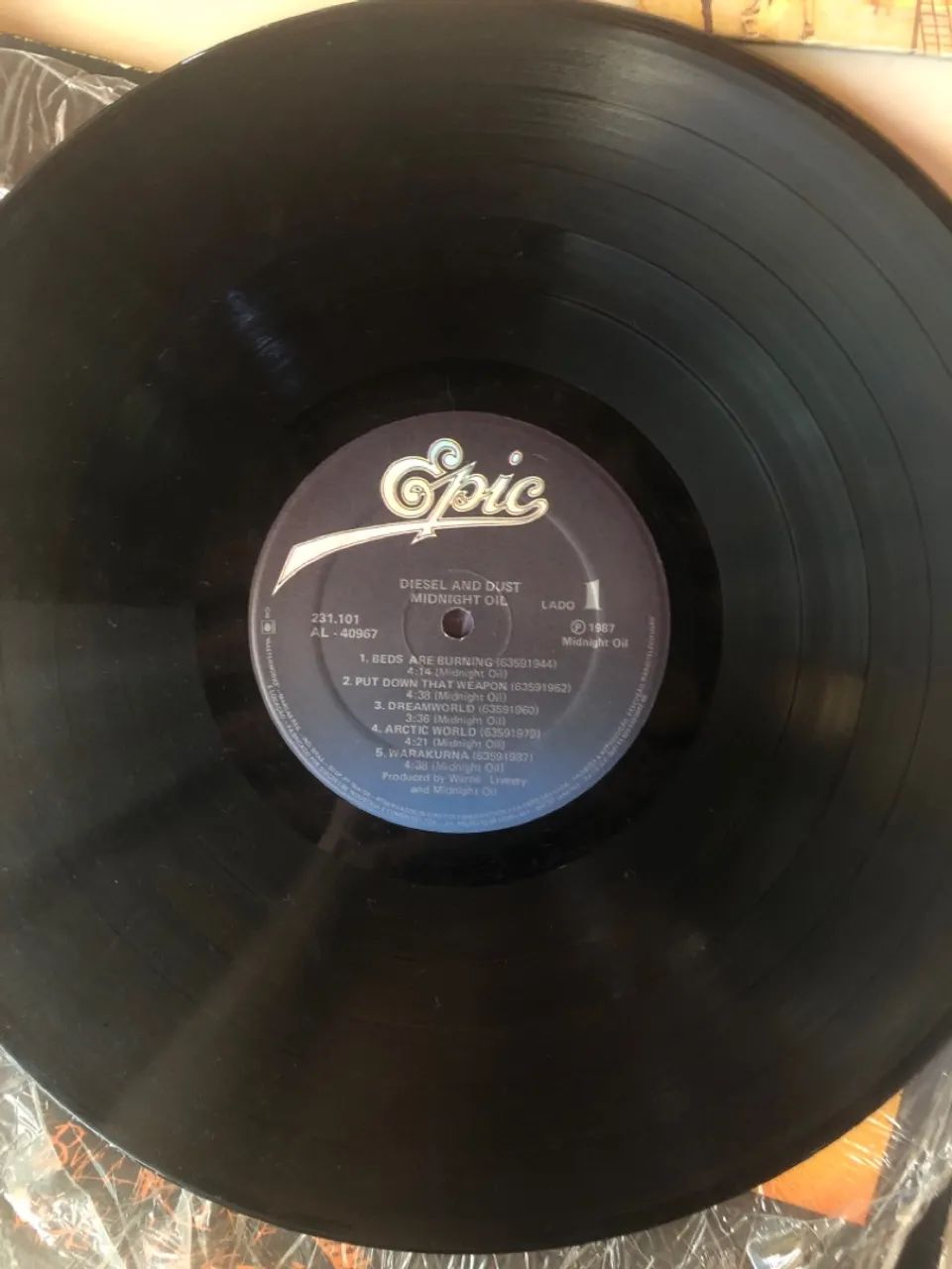 Midnight oil diesel and dust vinil  - Foto 3