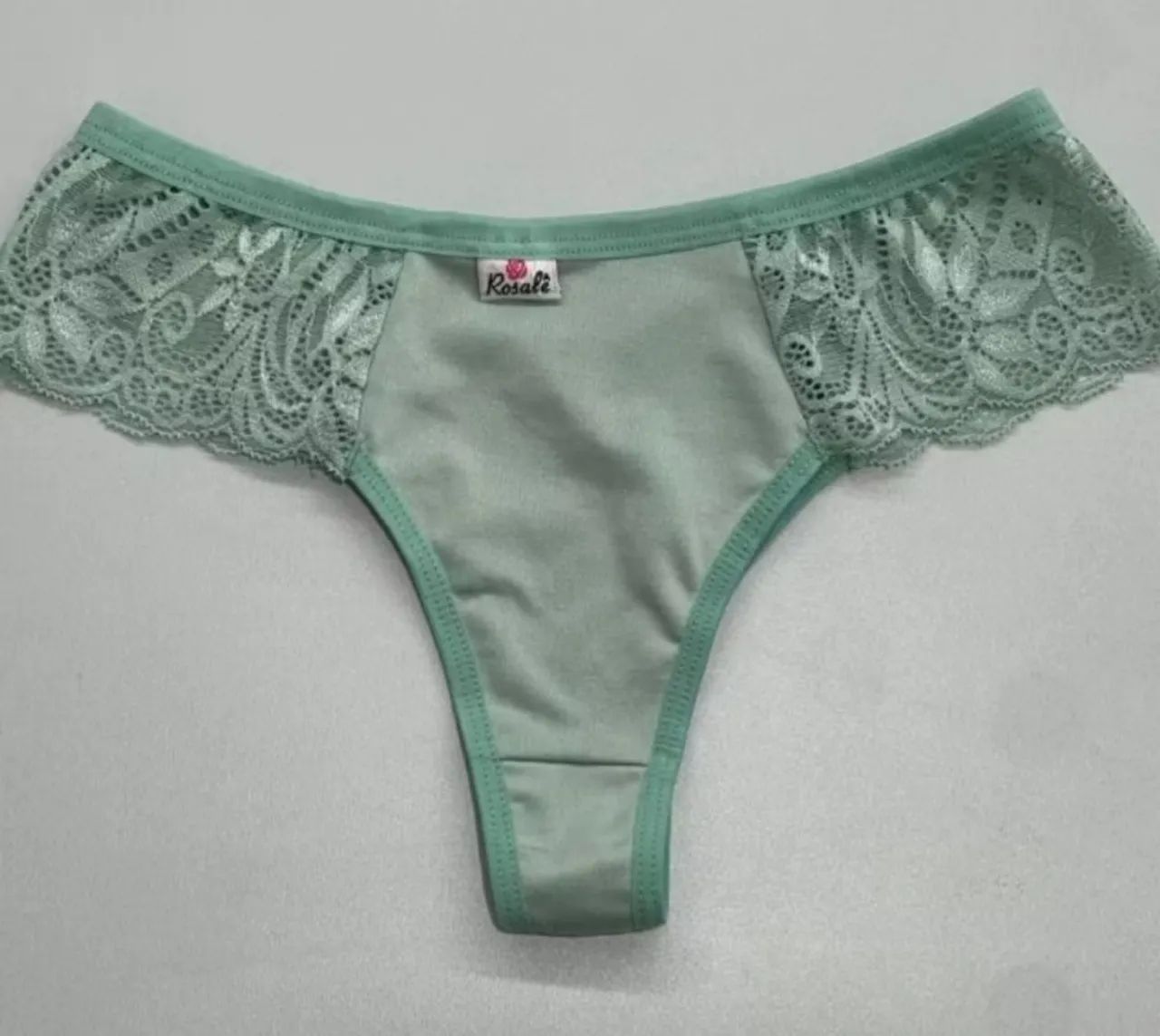 Kit 5 Calcinhas  Fio Renda Microfibras  - Foto 2