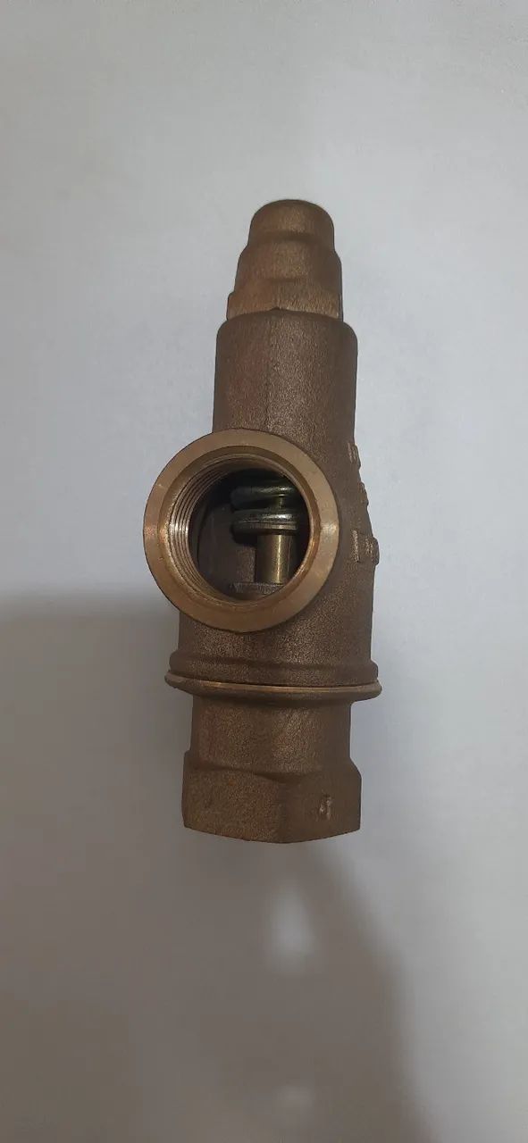 VÁLVULA DE ALÍVIO COM MOLA 1" BSP REGULAGEM 4 BAR - DECA  - Foto 3