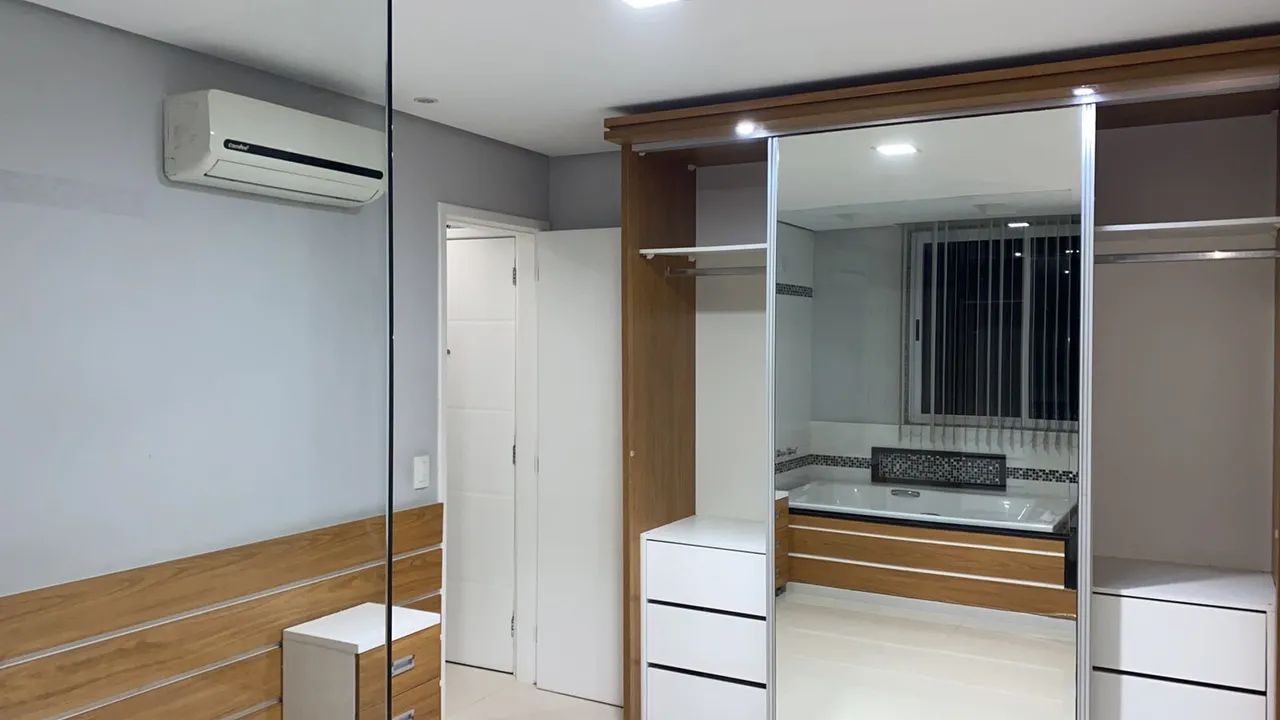 Apartamento 2 suítes mobiliado de luxo recreio - Foto 10