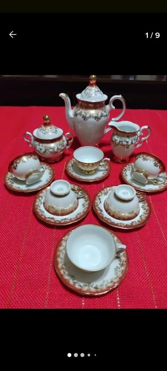 Conjunto de porcelana Schimdt Vintage - 1950