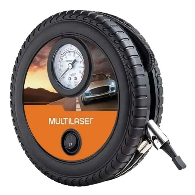 Compressor De Ar Mini 12v Automotivo - Foto 4