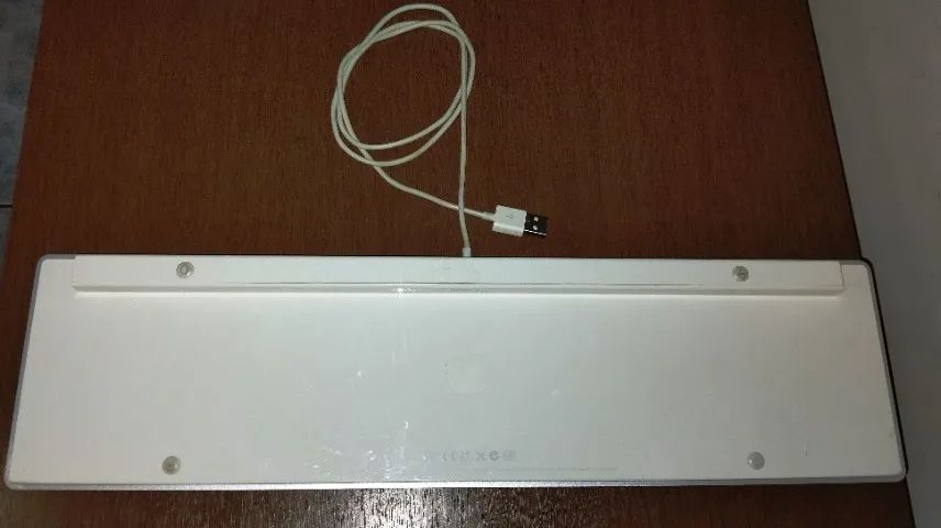 Teclado Usb Mac Apple Keyboard Com Defeito Leia - Foto 6