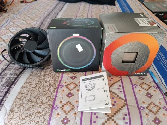 Processador AMD Ryzen 3 4350G + Cooler Gamemax Gamma RGB