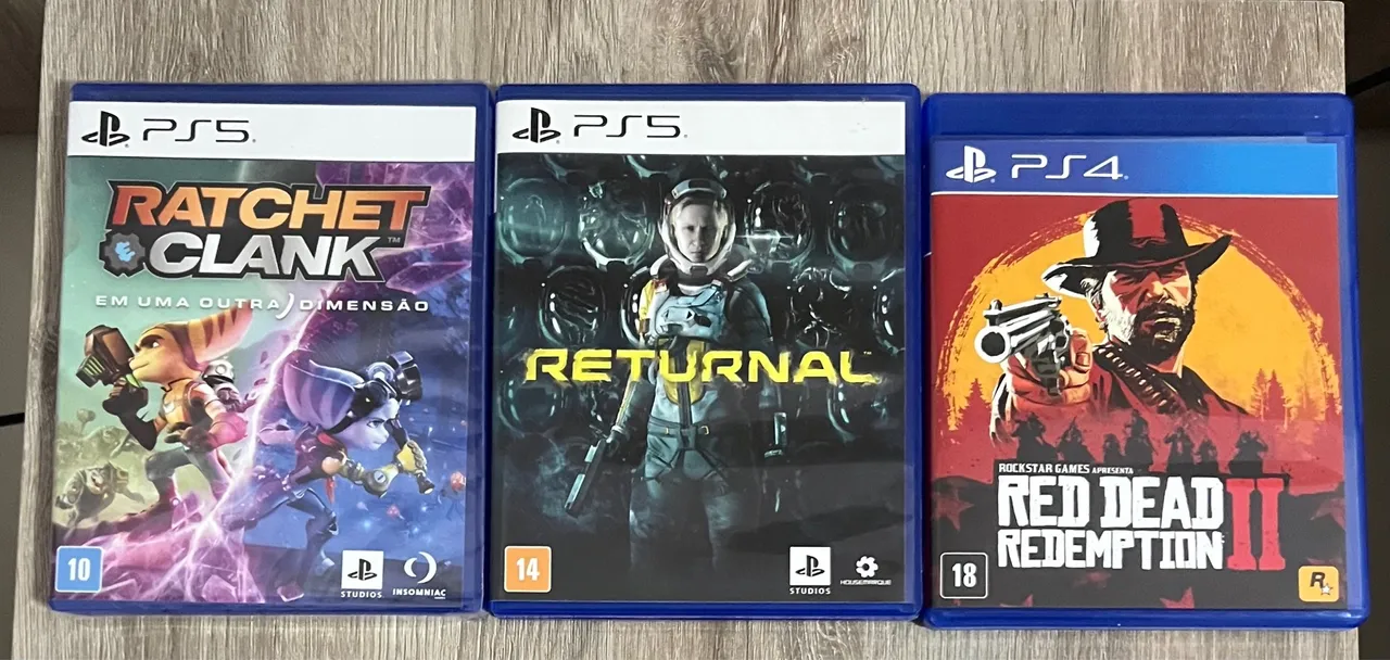 VENDO 3 JOGOS IMPECÁVEIS!