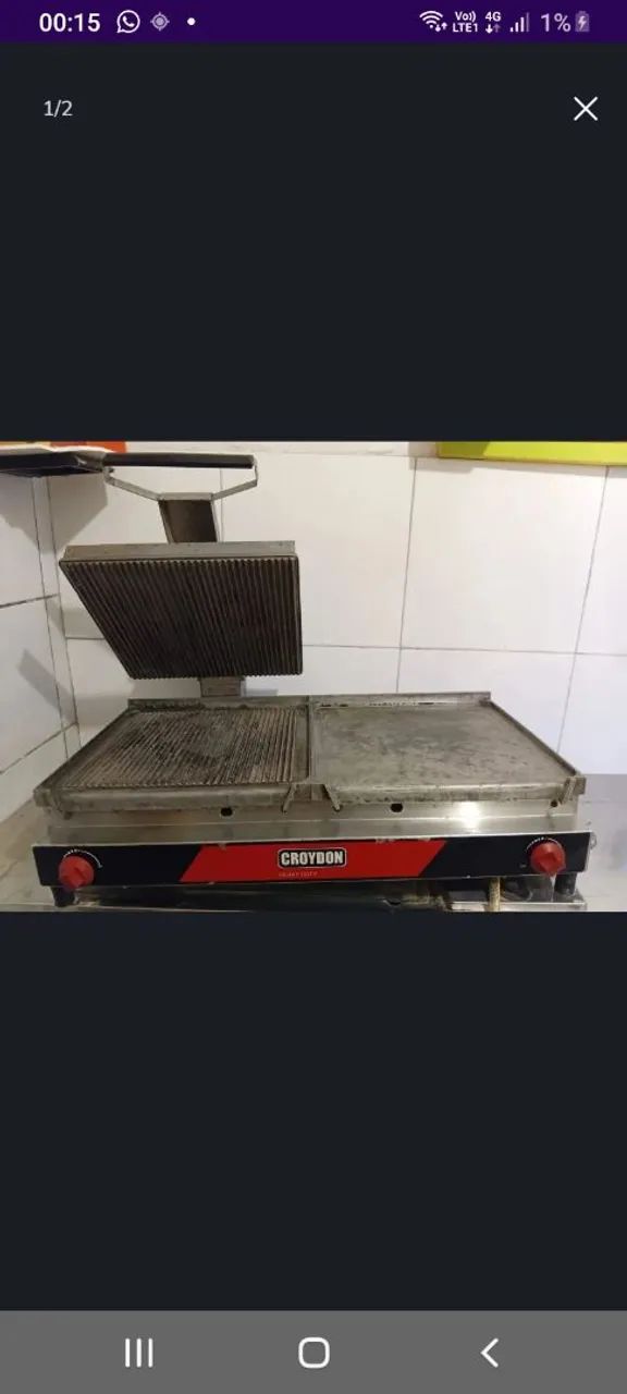 Chapa Eletrica Croydon Heavy Duty