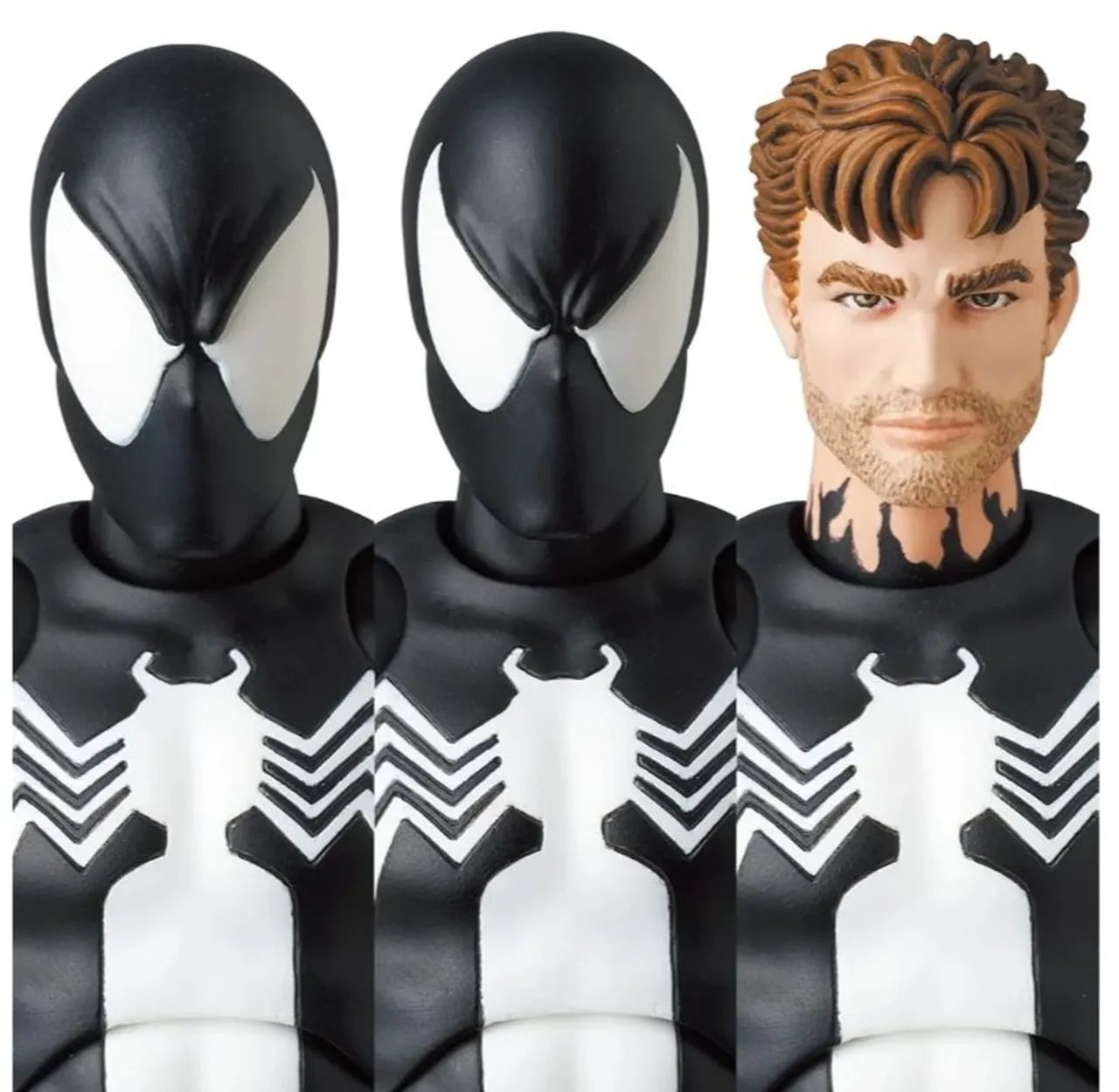  MAFEX No.  SPIDER-MAN BLACK COSTUME COSTUME COMIC Ver. - Foto 4