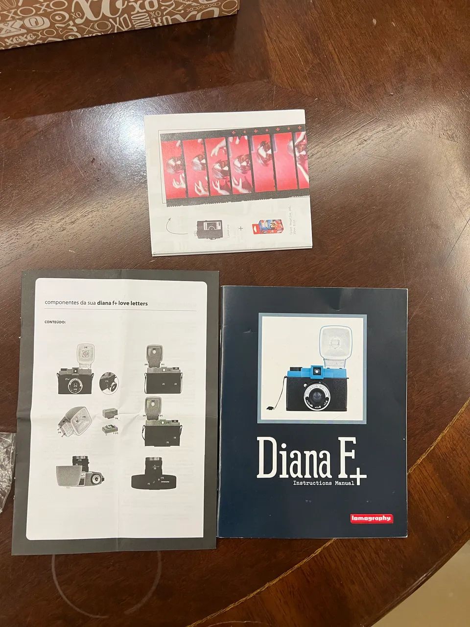 Câmera Diana F+ - Special Limited Edition ?Love Letters? (Nunca