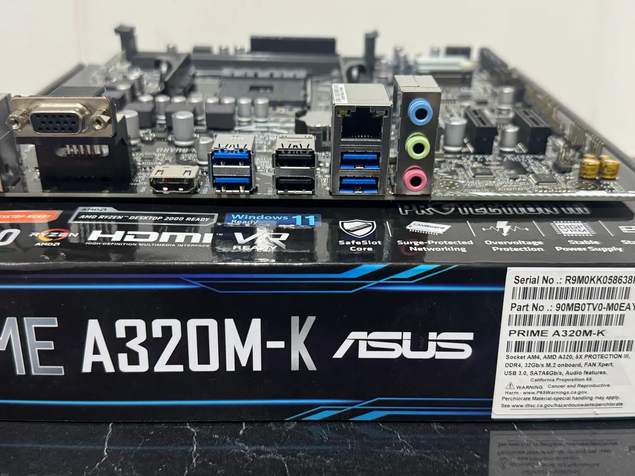 Asus A320m-k Prime Asus nova 