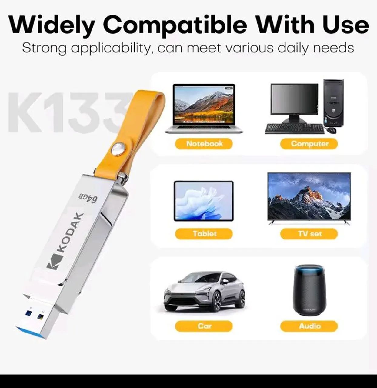 Pendrive Kodak USB 3.1 128 GB - Foto 4