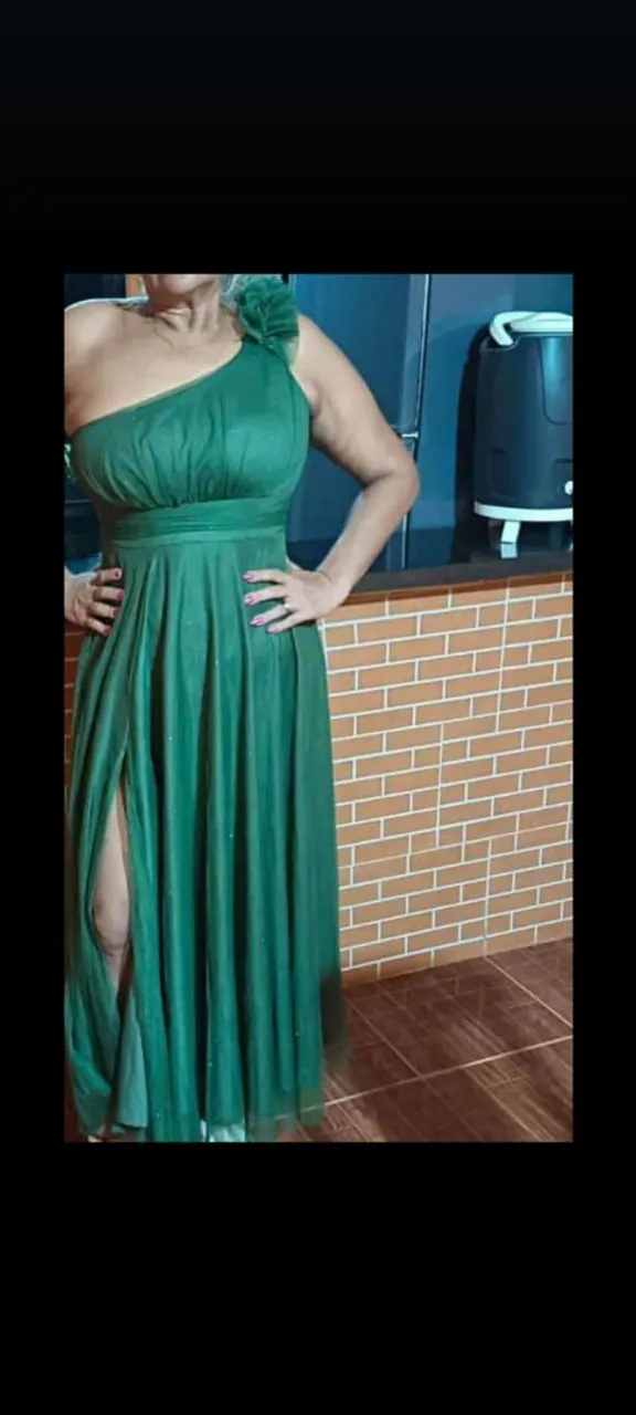 Vestido Verde Longo para Festa