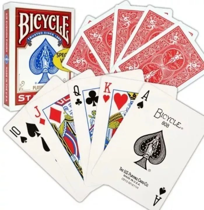 Baralho de Cartas Bicycle Standard Profissional Só pra quem sabe. Um é 5 de ? e 7 de ?  - Foto 2