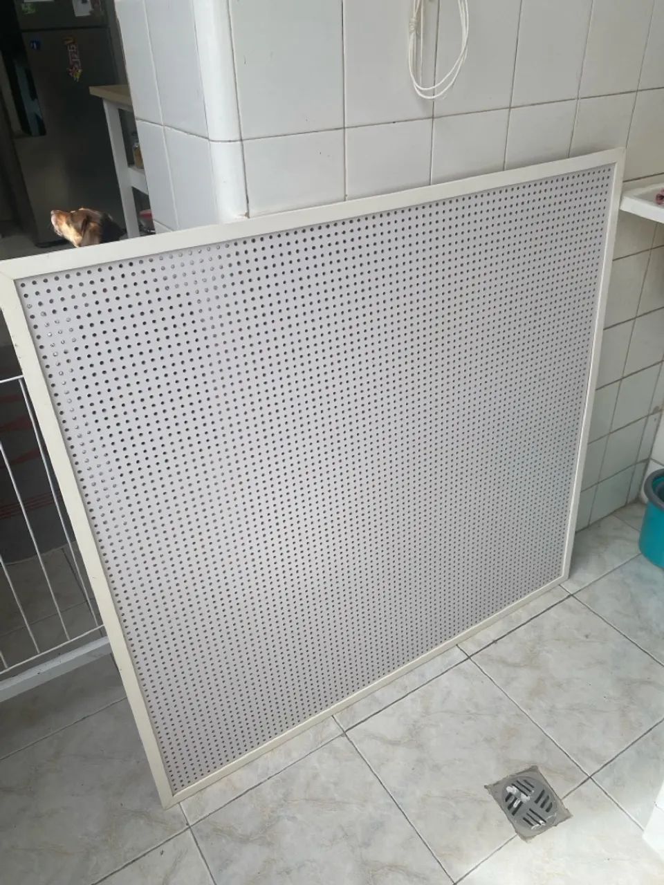 Placa perfurada e eucatex63825066049281120