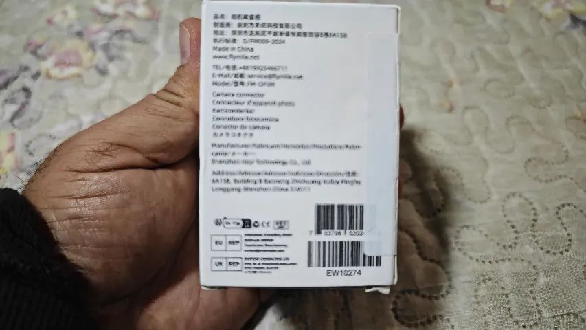 Suporte adaptador de expansão para Osmo Pocket 3 Flymile Sapata fria Led e Microfone  - Foto 6