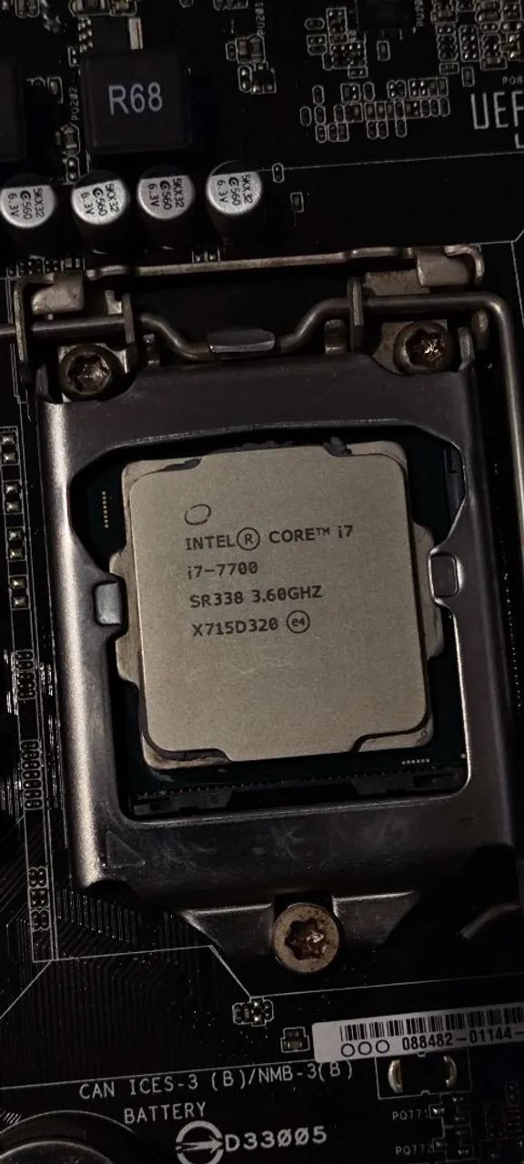 I7 7700 e Asus H110m 