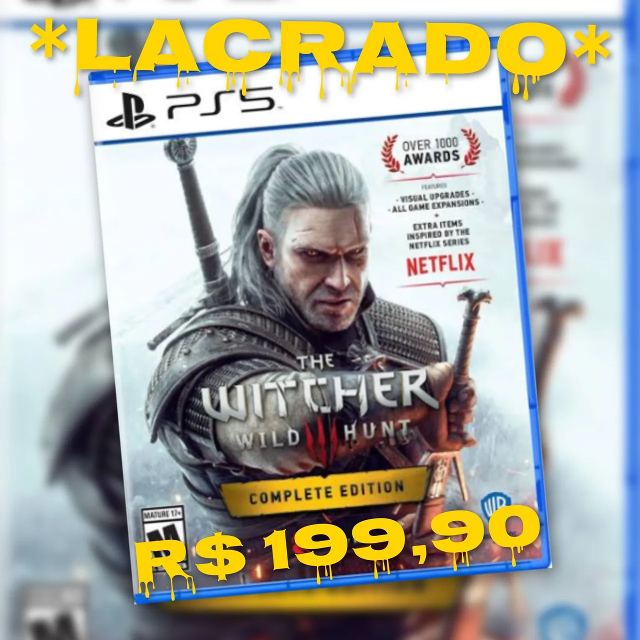 The Witcher 3 - Complete Edition - PS5 - Lacrado