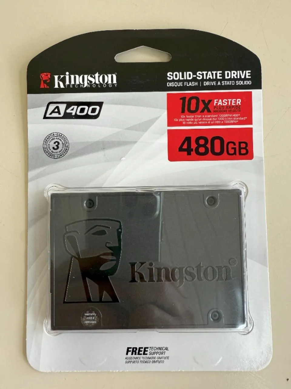 SSD 480GB Kingston