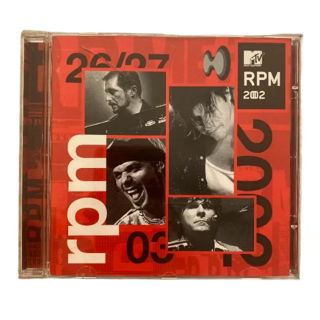 CD RPM MTV 2002 Original - Físico
