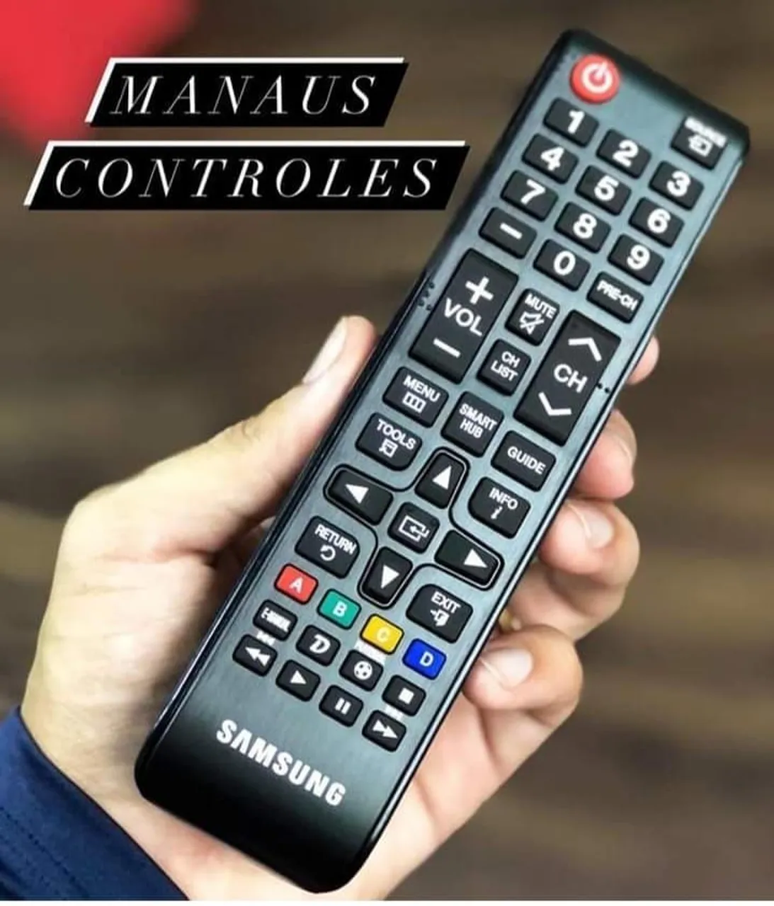 Controle Remoto para tv Samsung Original smart Hub