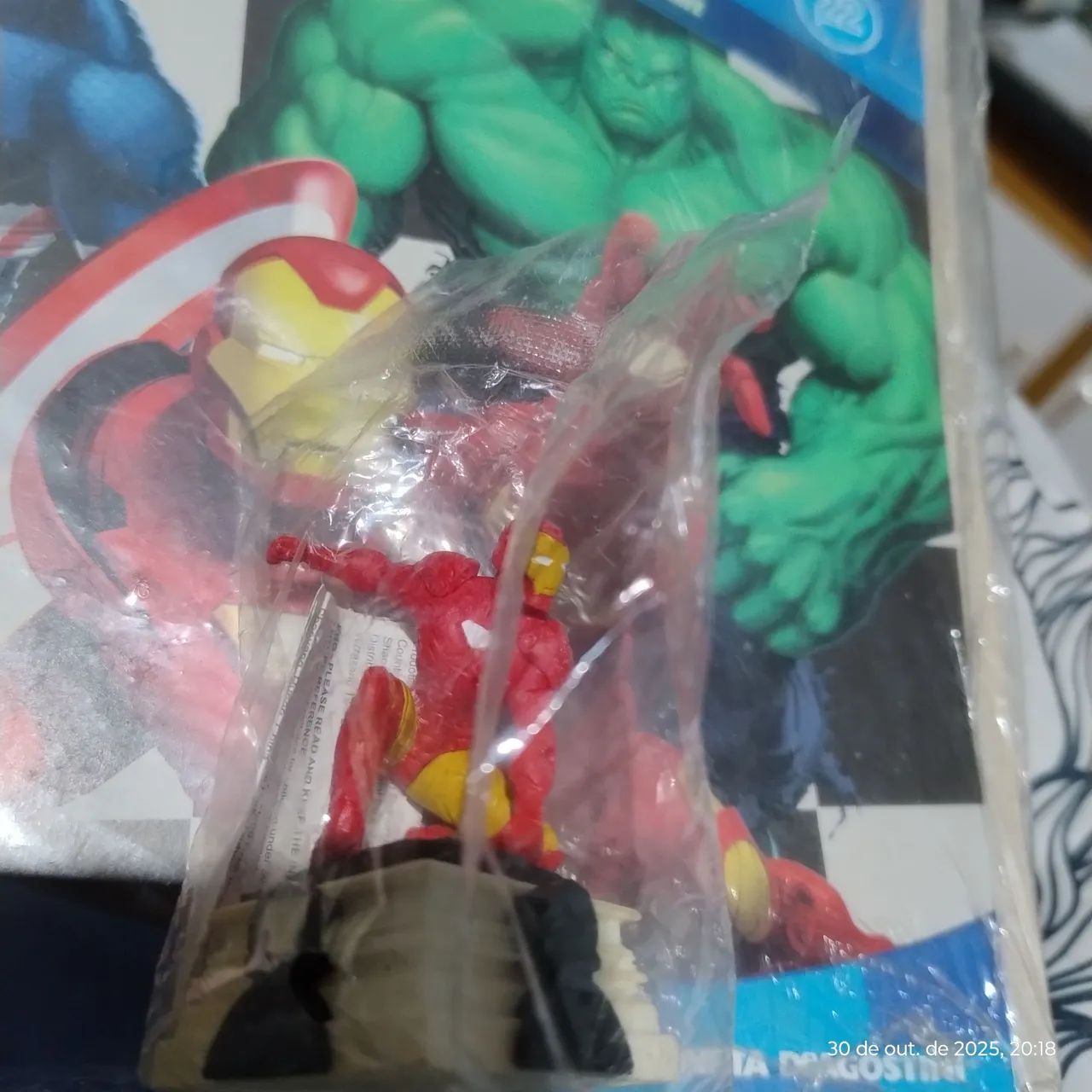 Coleção Eaglemoss Xadrez Marvel antigo, Homem de Ferro. - Foto 5