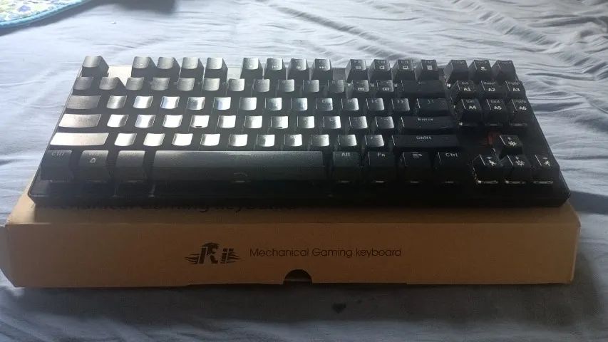 Teclado Mecânico Blue Switch Rii 908 - Metal - Loja oficial Rii - Foto 2