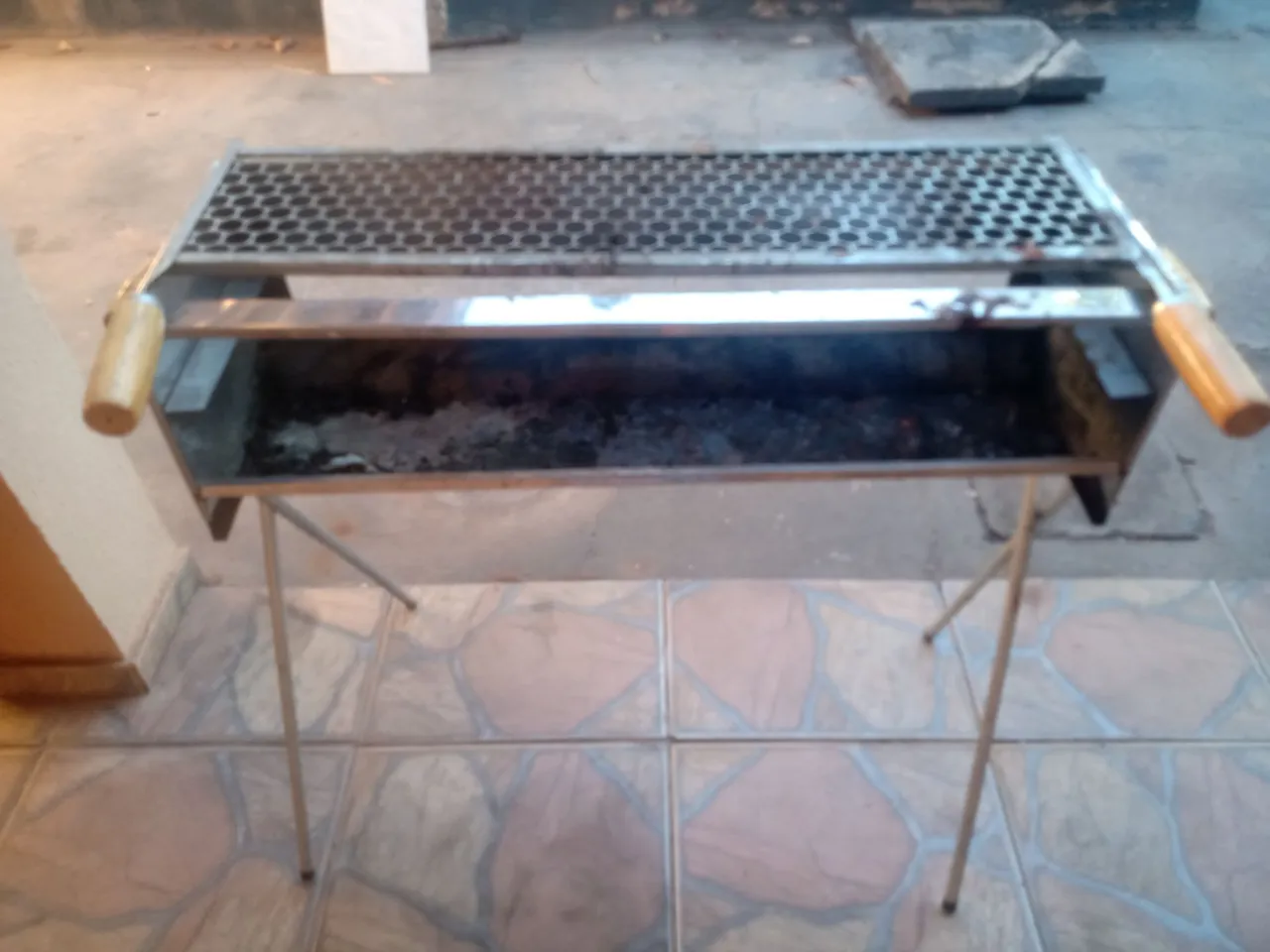 Churrasqueira de Aço Inox - Ideal para iniciar o seu negócio