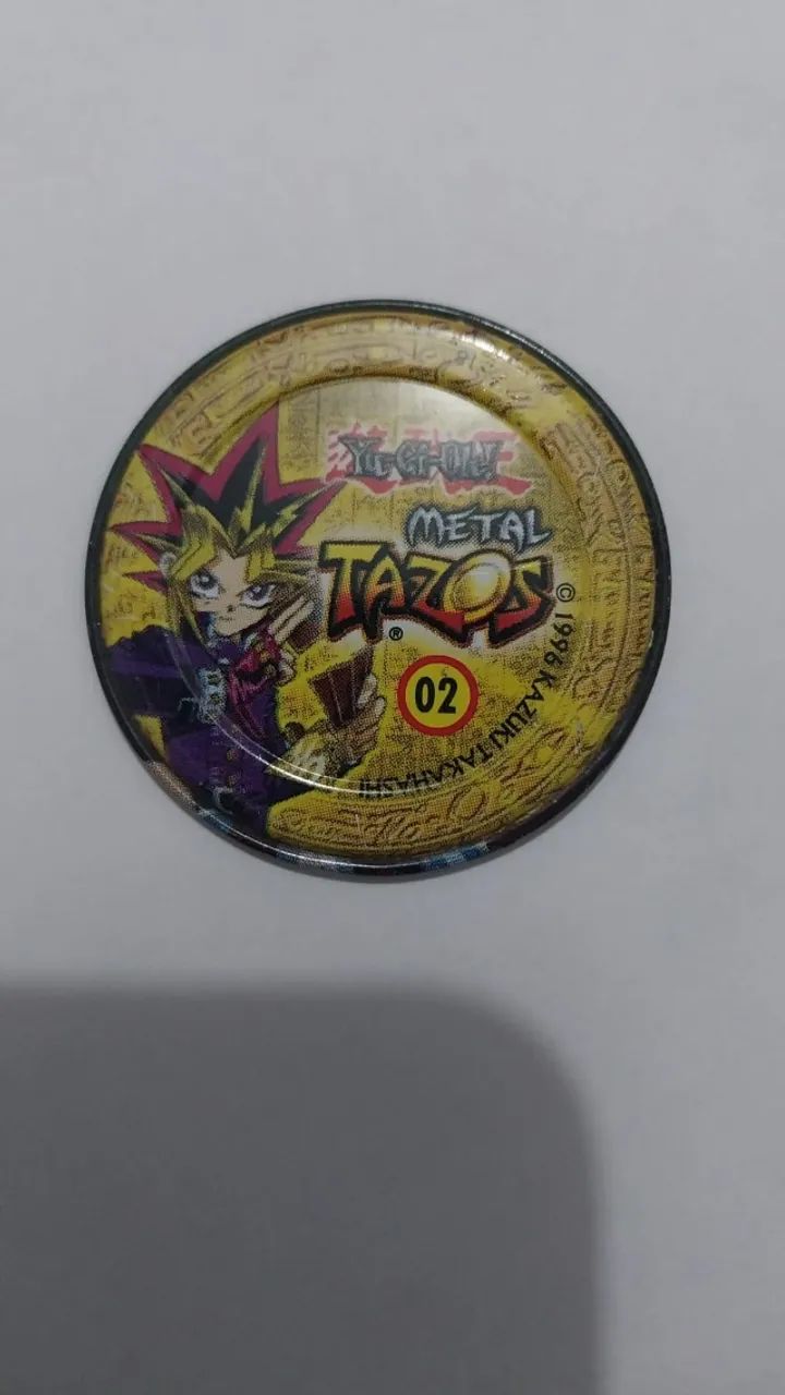 Elma Chips Tazo Metal Yu Gi Oh  - Foto 2