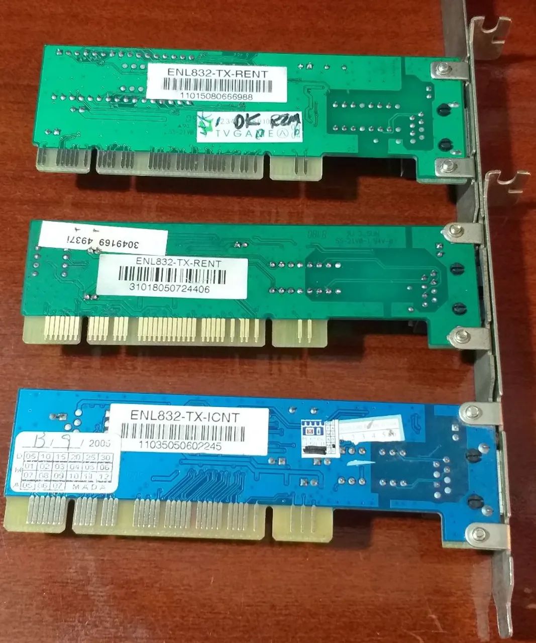 Placa De Rede Lan 10 100MB Pci Encore EN832-Tx Rent iCNT Chip Realtek Testada Sem Defeito - Foto 2