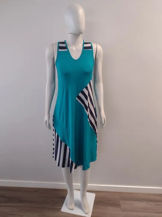 Vestido turquesa Marca Bless