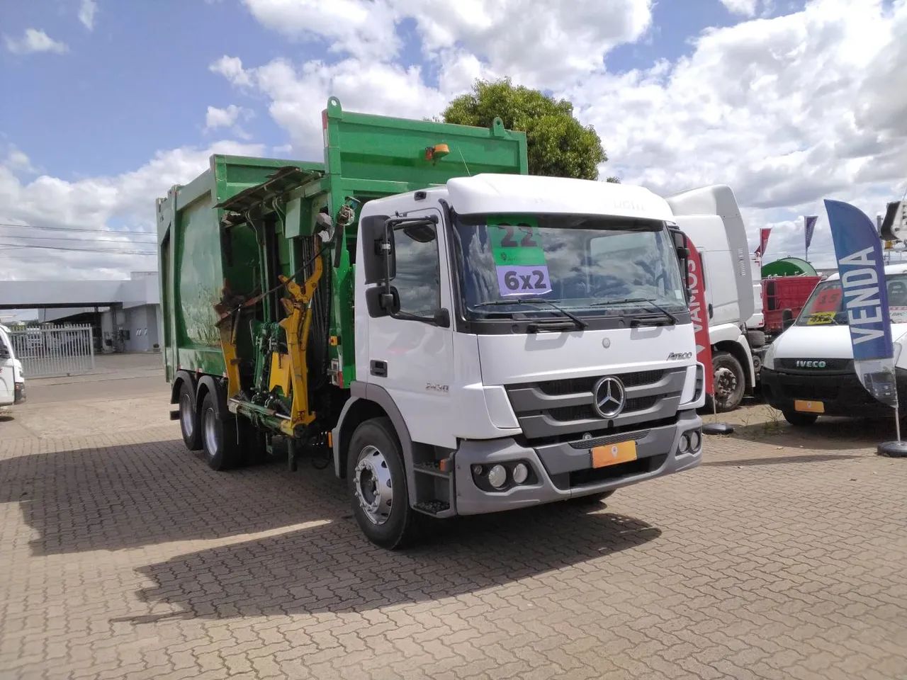 Mercedes-Benz Atego Atego 2430 6x2 2p (diesel)(E5)  2021/2022 Vamos Seminovos São Leopoldo
